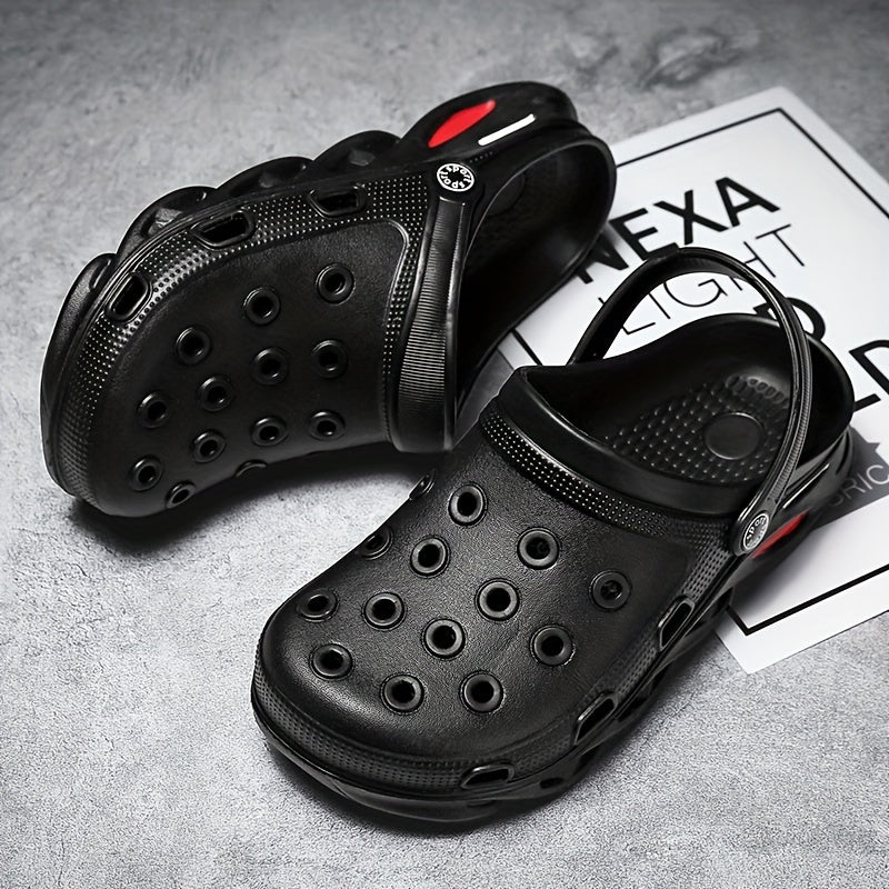 Unisex Platform Clogs Hollow Out Garden Shoes
