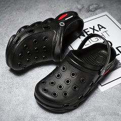 Unisex Platform Clogs Hollow Out Garden Shoes