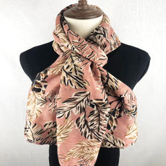 Classic Print Scarf Anti Cold Warm Romantic Vintage Scarf
