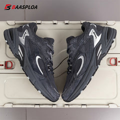 Baasploa Men's Vintage Chunky Shoes Non Slip Sneakers For Outdoor Activities