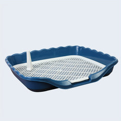 Dog Potty Toilet with Pee Post and Pad Holder