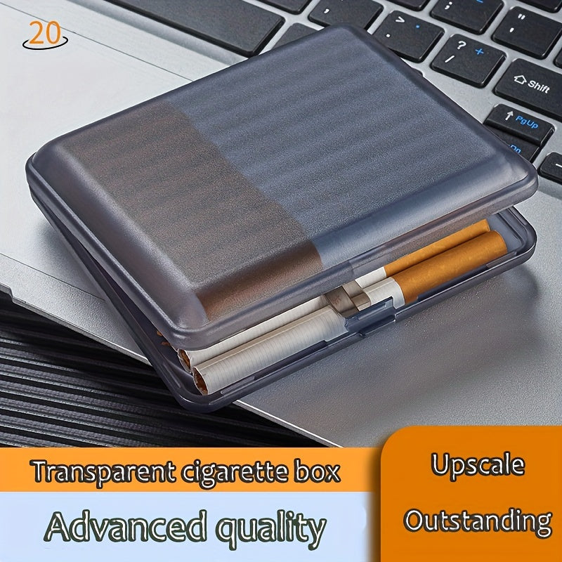 20 Pack Thick Cigarette Case Holder For Men Anti-pressure Cigarette Box