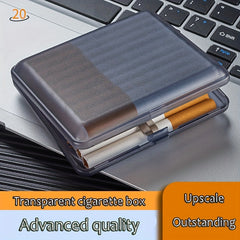 20 Pack Thick Cigarette Case Holder For Men Anti-pressure Cigarette Box