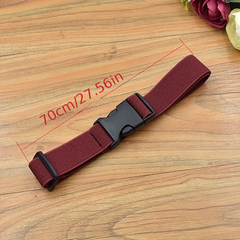 Kids Leather Elastic Belt Multicolor Waist Belt for Boys and Girls