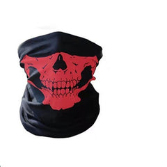 Windproof Halloween Skull Face Scarf Mask