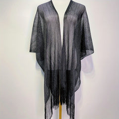 Glitter Fringe Trim Scarf Shawl Wrap Head Wrap Gift For Mom