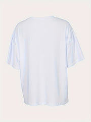 Y2k Style Graphic Print Short Sleeve Sports T-shirt