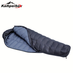 1pc Goose Down Sleeping Bag - Winter Camping & Hiking