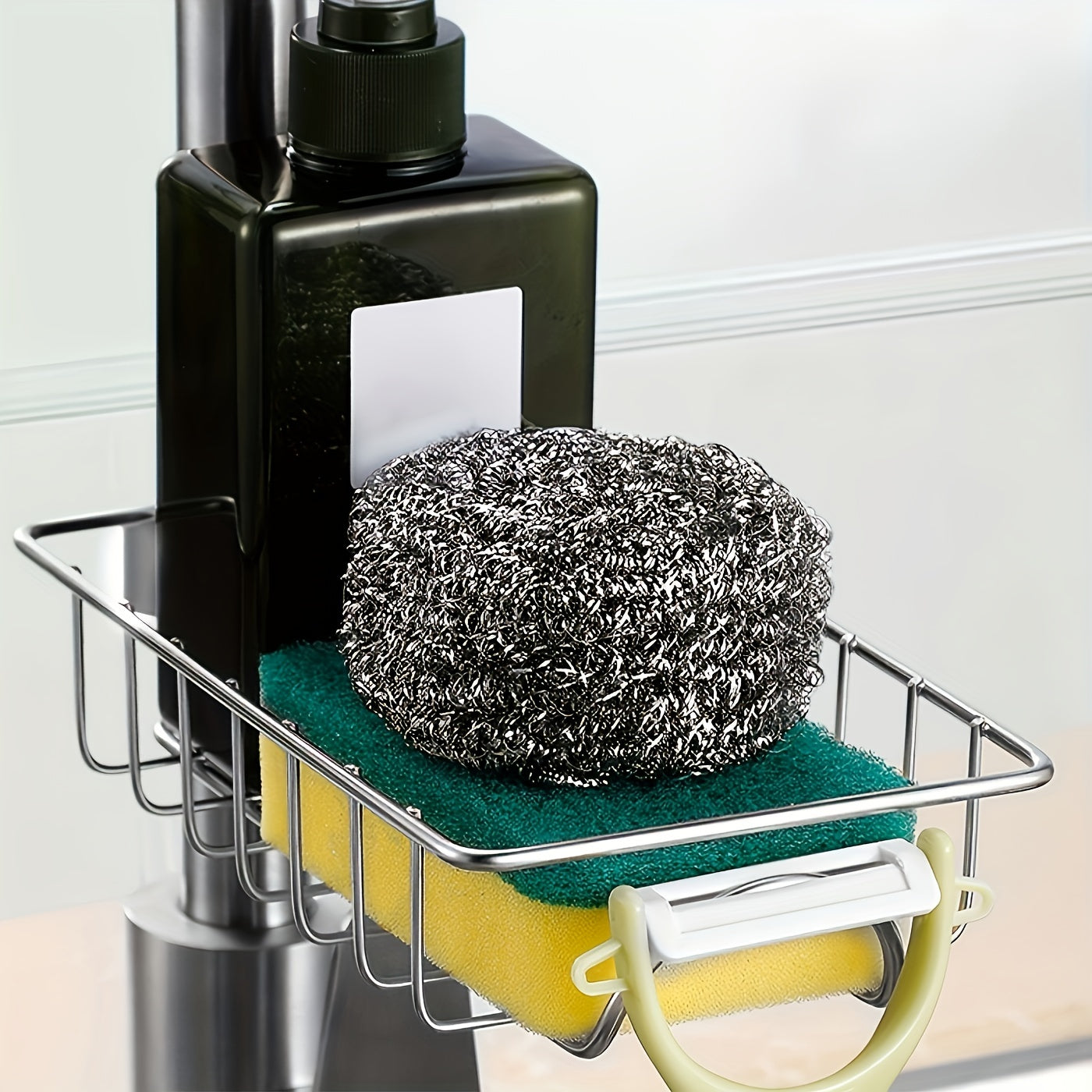 Stainless Steel Sink Storage Rack for Kitchen 7x4x7 Inches