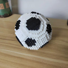 Football Model Mini Building Blocks - Fun Gift Blocks for Ages 14+