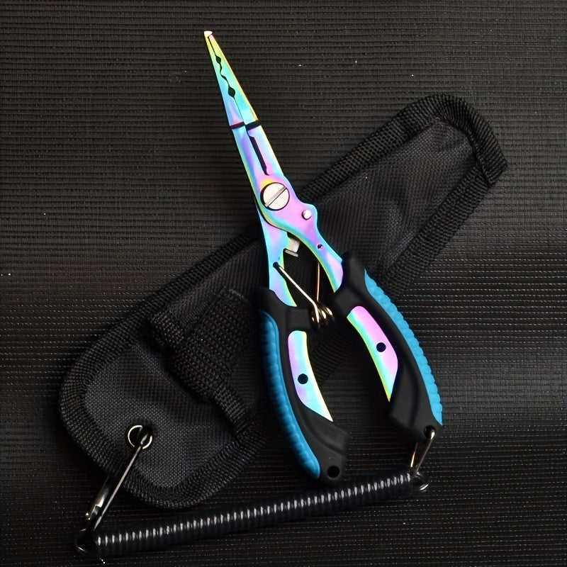 Fishing Pliers & Gripper Stainless Steel Cutters With Sheath