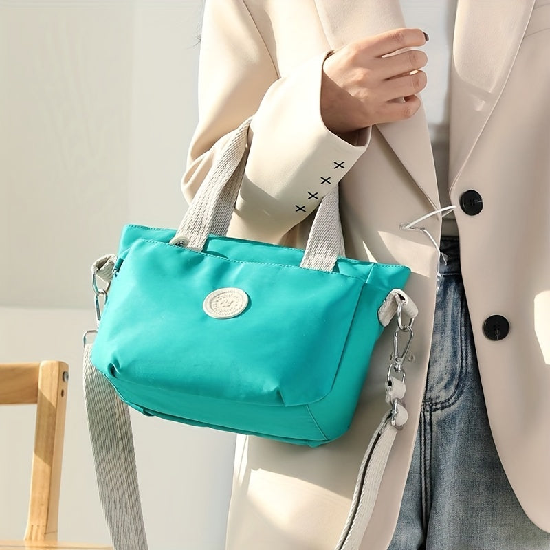 Nylon Cloth Handbag Shoulder Bag Casual Women's Bag Mommy Bag