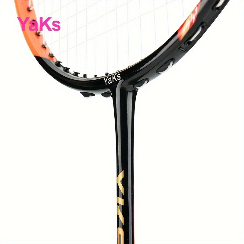 YaKs 1pc Badminton Racket Carbon Composite Speed Type Offensive And Defensive