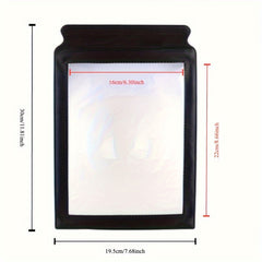 Portable 3X A4 Paper Size Magnifying Glass - Ideal Gift for Parents