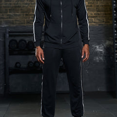 Men's Sports 2pcs Set Zip Up Hoodie Joggers Matching Set