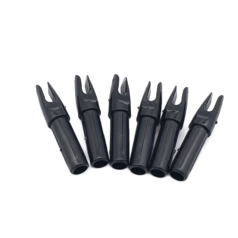 12pcs Archery Arrow Nocks Inserts 0.244in 6.20mm DIY Training Accessories