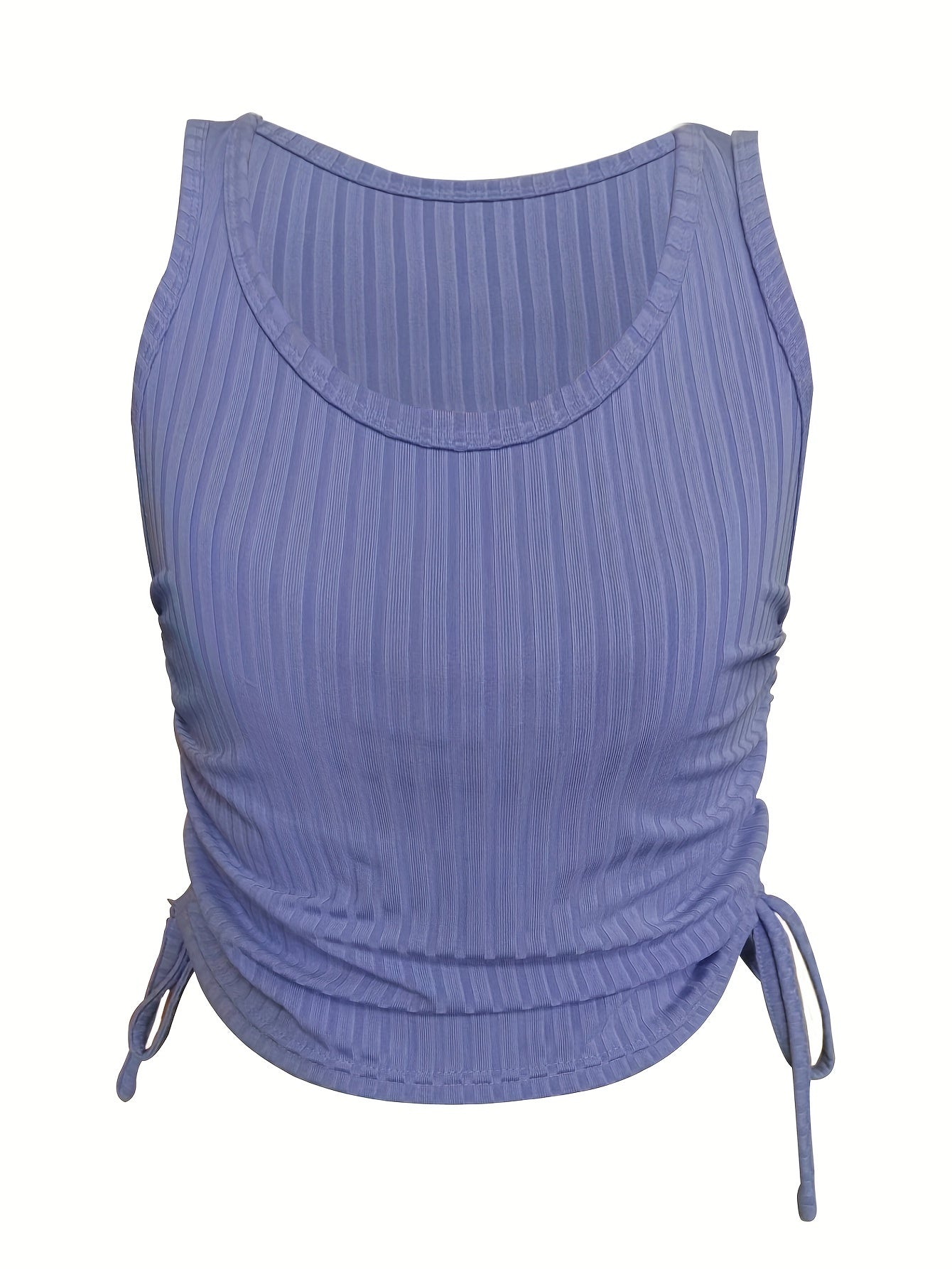 Casual Drawstring Tank Top for Women