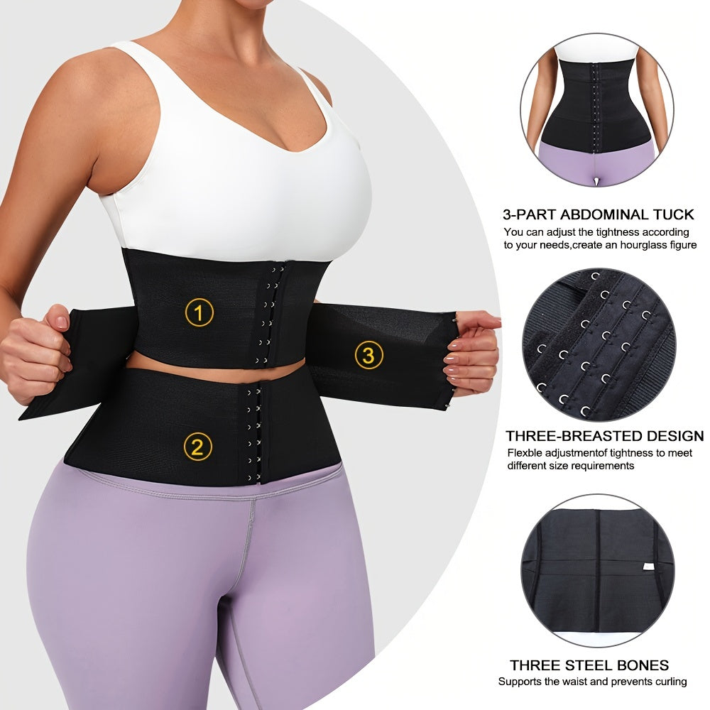 Adjustable Double Belt Corset Waist Trainer for Women