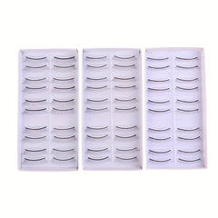 10 Pairs Beginner Eyelash Extensions Practice Lashes 6mm and 8mm Sizes