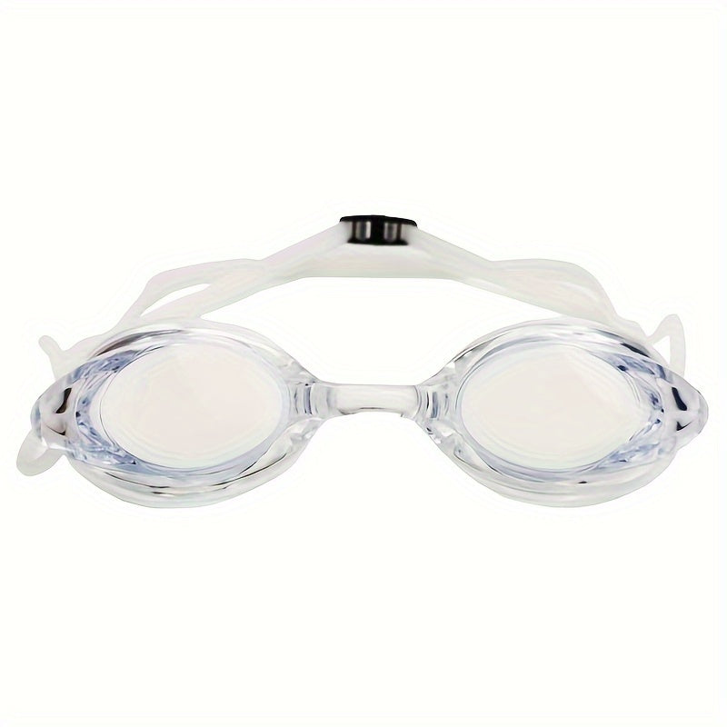 Kids Adjustable Waterproof Swimming Goggles Anti-fog Silicone Glasses