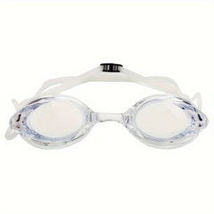 Kids Adjustable Waterproof Swimming Goggles Anti-fog Silicone Glasses