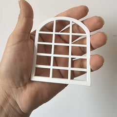 Dollhouse Arch Window Decoration No Electricity Needed Fairy Tale Home Decor