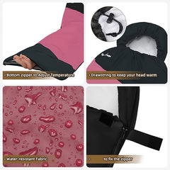Lightweight Warm Sleeping Bag For Camping Hiking