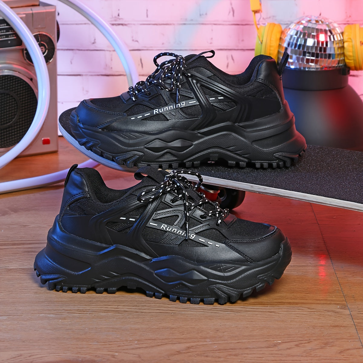 Heighten Chunky Sneakers Wear Resistance Non Slip Shoes