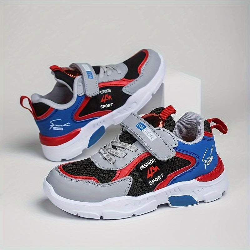 Boy's Comfy Non Slip Sneakers Soft Sole Shoes For Kids