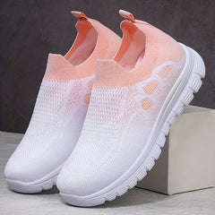 Ombre Soft Thick Bottom Heighten Running Shoes