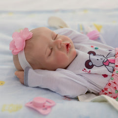 Realistic 45-72cm Reborn Baby Doll Soft Vinyl Toy for Kids