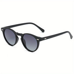 Vintage Round Frame Men's Sunglasses UV Protection