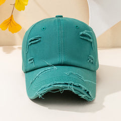 Women's Washed Baseball Cap Sunshade Hat
