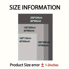 Soft Throw Blanket for Sofa Couch Bed Decor For Outdoor Camping Travel