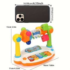 Colorful Music Keyboard Piano Toy for Preschool Kids