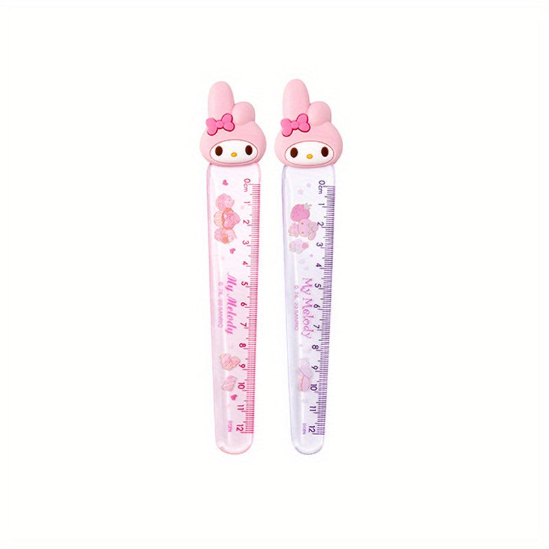 1pc HelloKitty Acrylic Ruler Student Office Drawing Measuring Ruler
