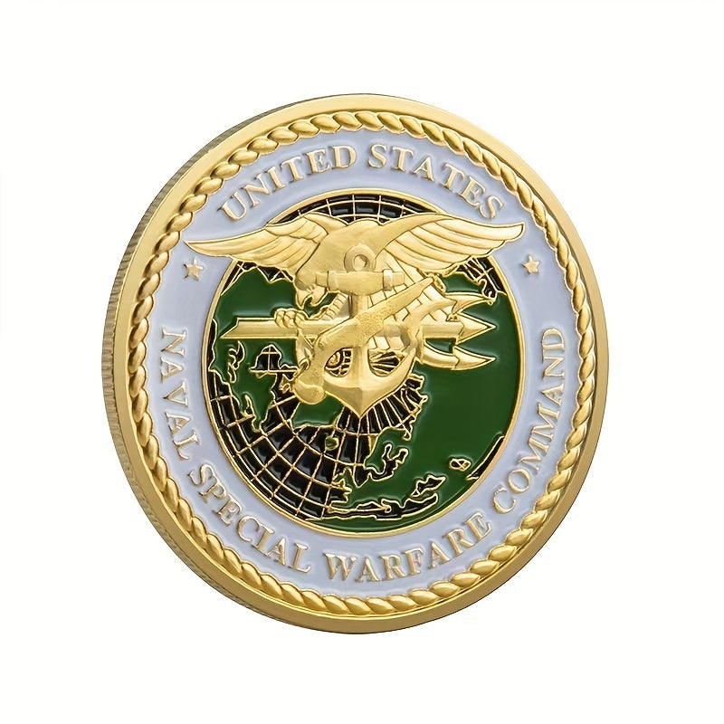 US Navy Seals Challenge Coin, Unique Collectible Gift for Kids