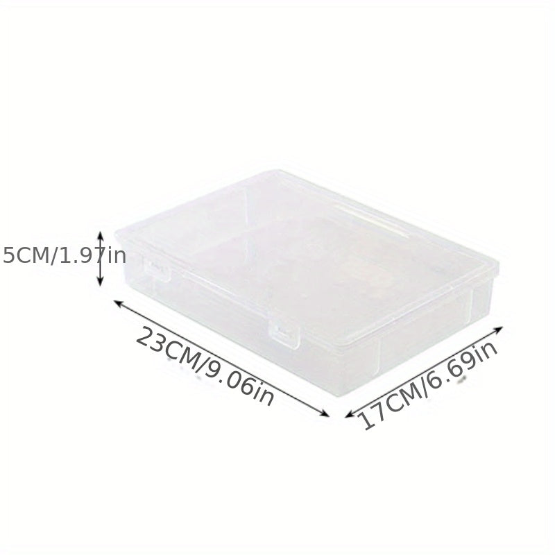 Desktop Storage Box Transparent A5 File Storage Box