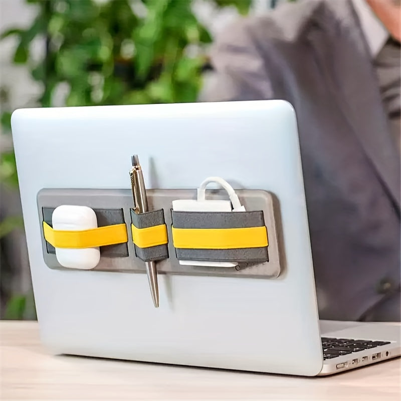 Adhesive Tech Organizer for Laptops Cables Backpacks