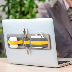 Adhesive Tech Organizer for Laptops Cables Backpacks