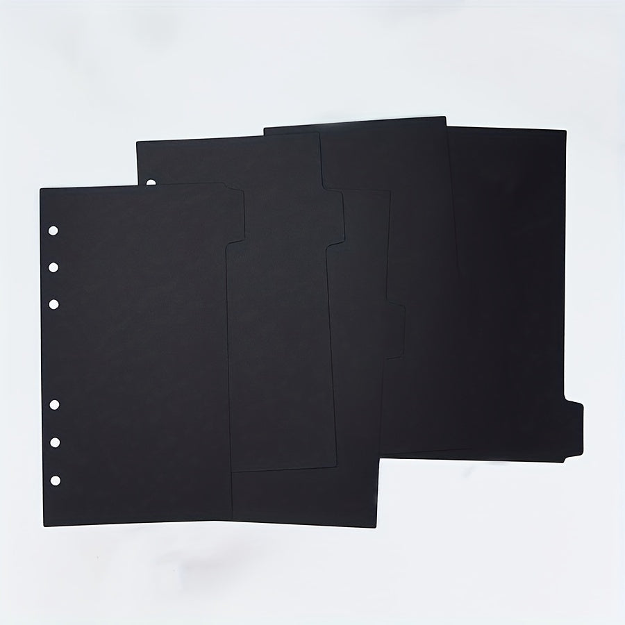 A6 Cardboard Index Page Classification Separator Loose Leaf Journal Paper