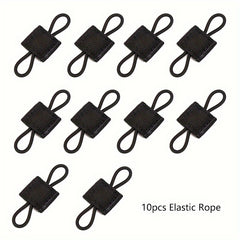 10pcs Outdoor Nylon Elastic Molle Ribbon Buckle Backpack Binding Buckle