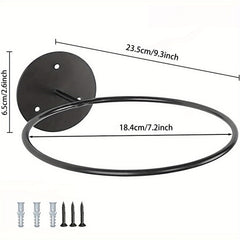 Metal Wall Mounted Ball Holder for Soccer and Football