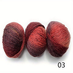 3pcs Wool Yarn Set for DIY Knitting Soft Comfortable Material 150g