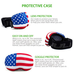 MAXJULI Microfiber Goggle Cover with Mesh Fabric