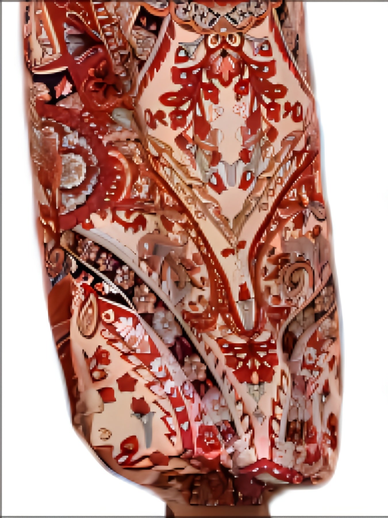 Print Shirred Waist Casual Loose Pants Spring & Summer