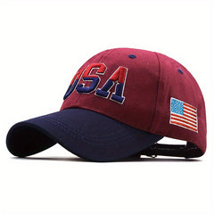Embroidery Baseball Cap Snapback Hat Outdoor Sun Visor Sports Travel Hat
