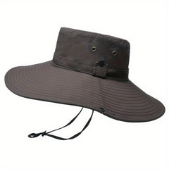 Men's Outdoor Large Eaves Fisherman Hat with Sun Protection