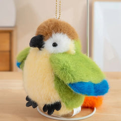 1pc 72inch Parrot Plush Toy Soft Polyester Stuffed Animal Realistic Home Decor