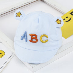 Kids Letter Print Cartoon Baseball Cap Sweet Duck Tail Hat